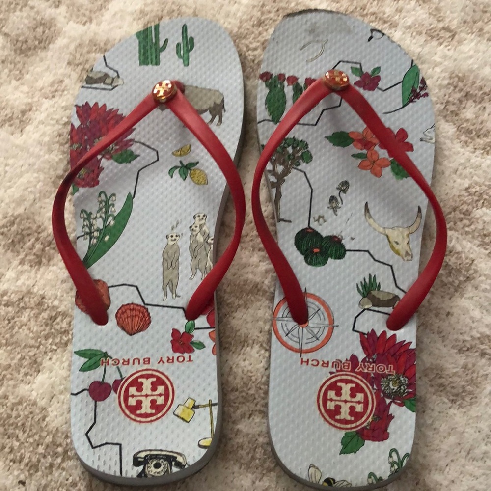 Tory Burch flip flops